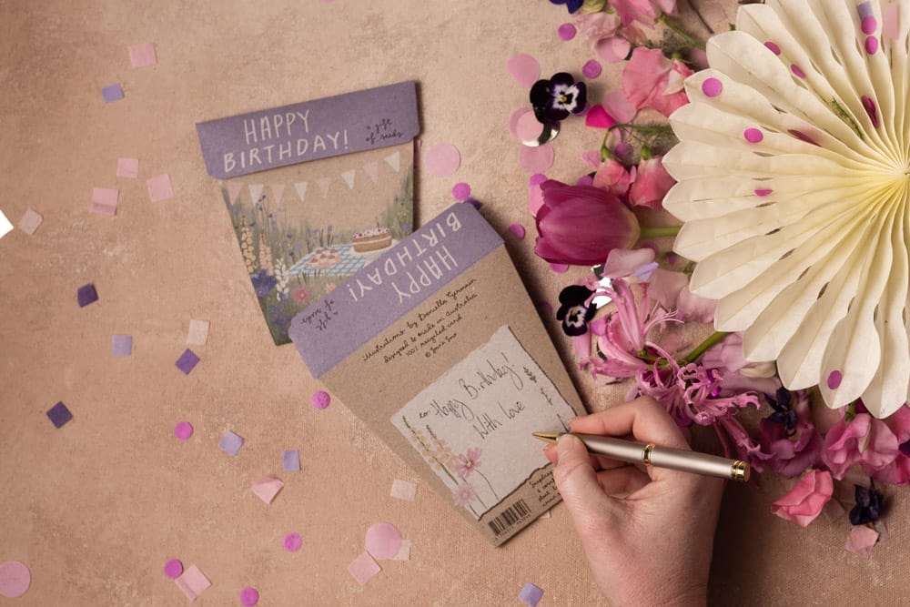 Celebrate a loved one’s birthday with a Gift of Seeds