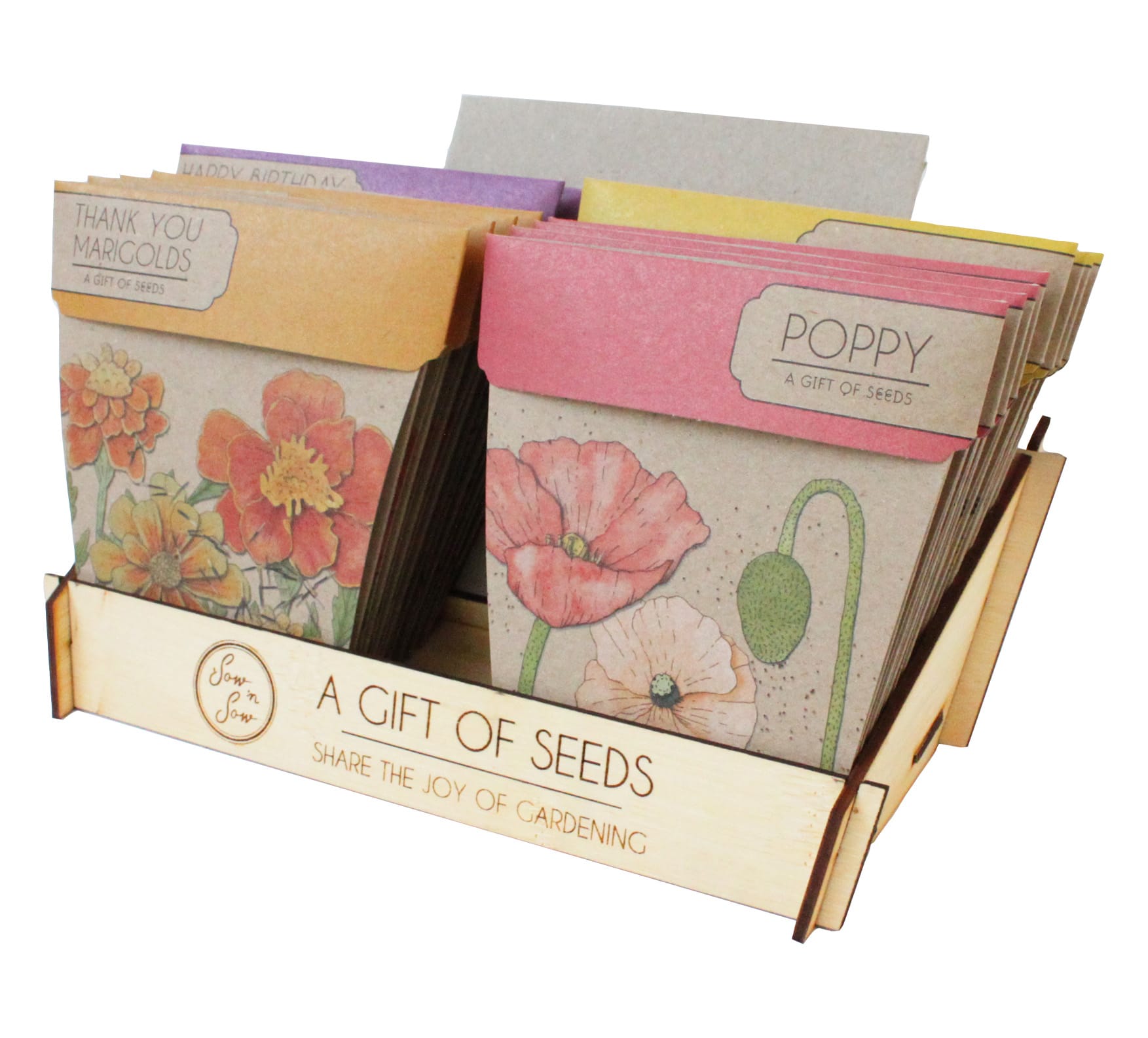 A Gift of Seeds Display Stand