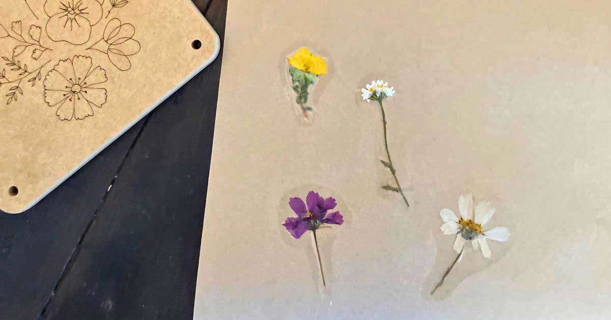 How To Make Fun Pressed Flower Stickers