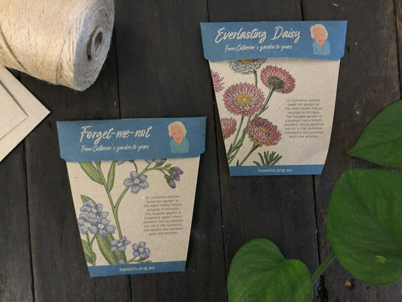 Beautiful flowers from Catherine Hamlin’s garden to yours