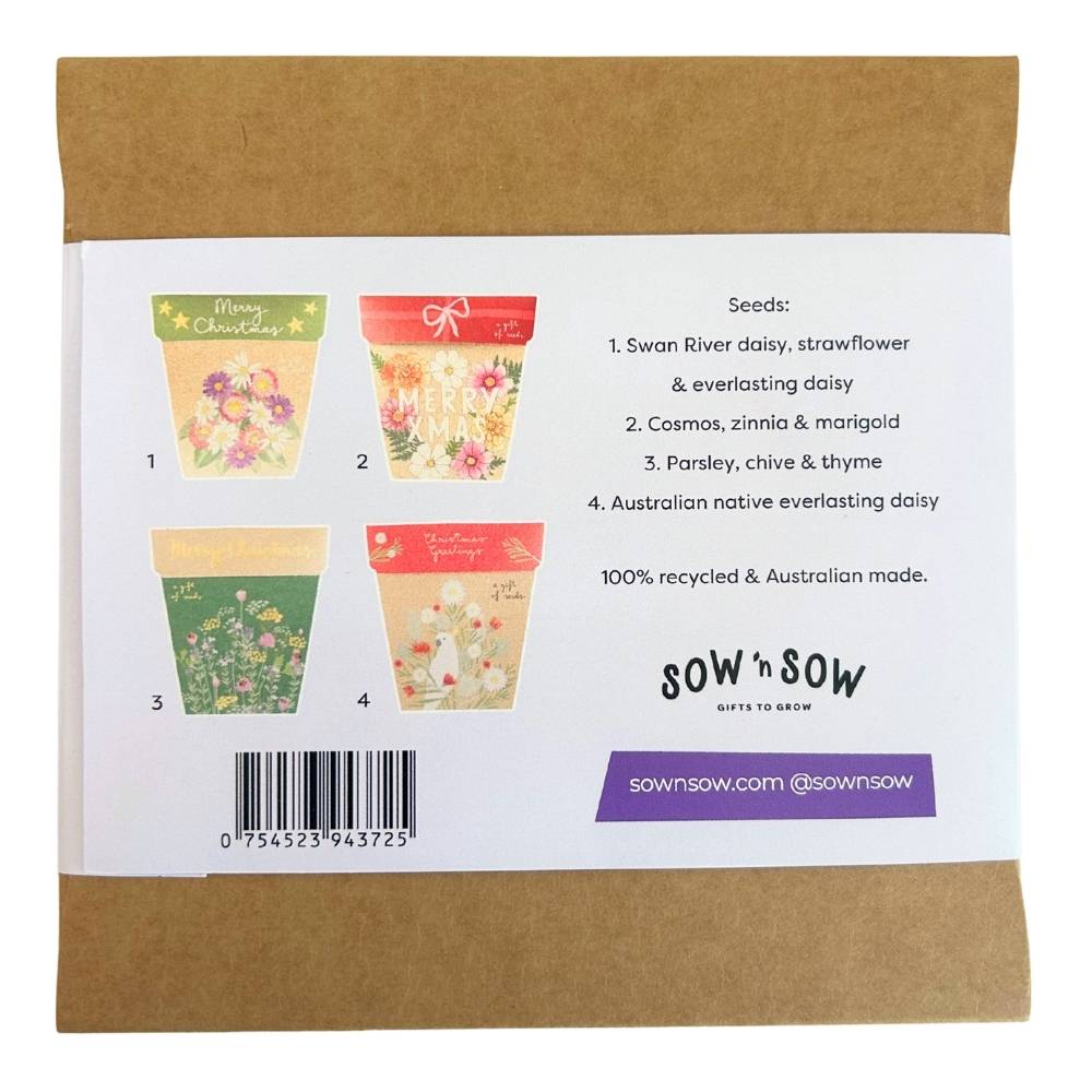 Christmas Gift of Seeds Boxed Set of 4 image 12