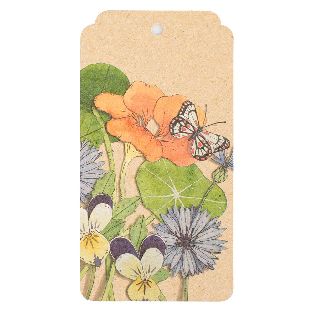 Culinary Flowers Gift Tag 10 Pack image 1