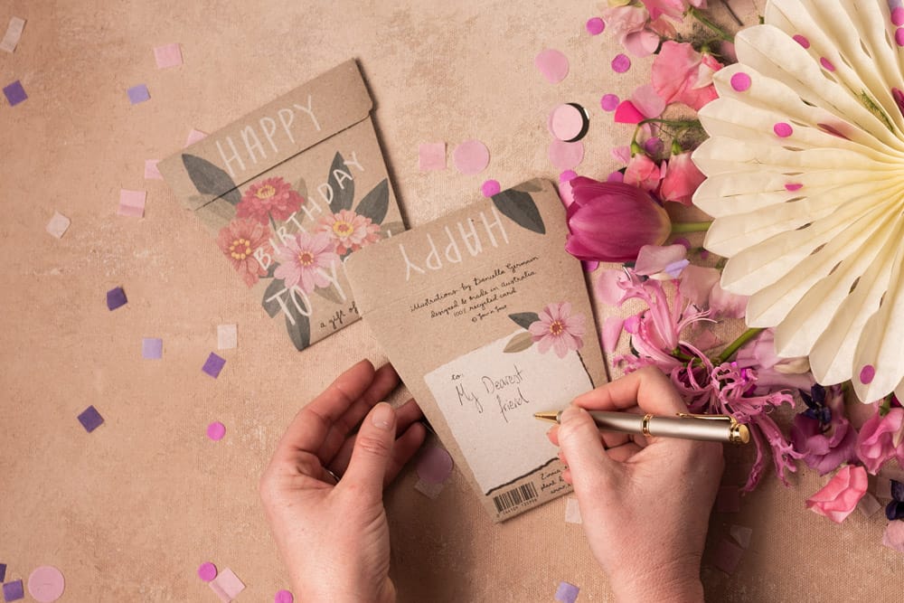 How to write a thoughtful greeting card message