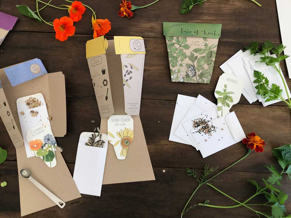 Reducing Plastic One Seed Pack at a time