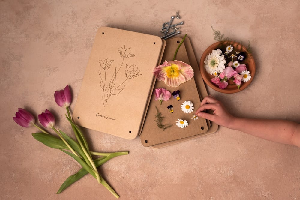 New giant sized Tulip Flower Press