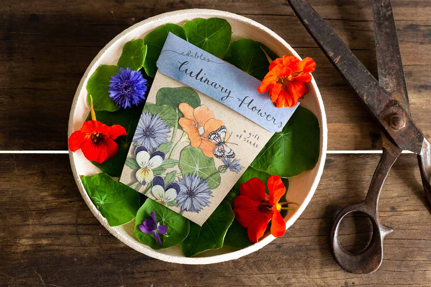 Culinary Flowers Gift of Seeds image 3