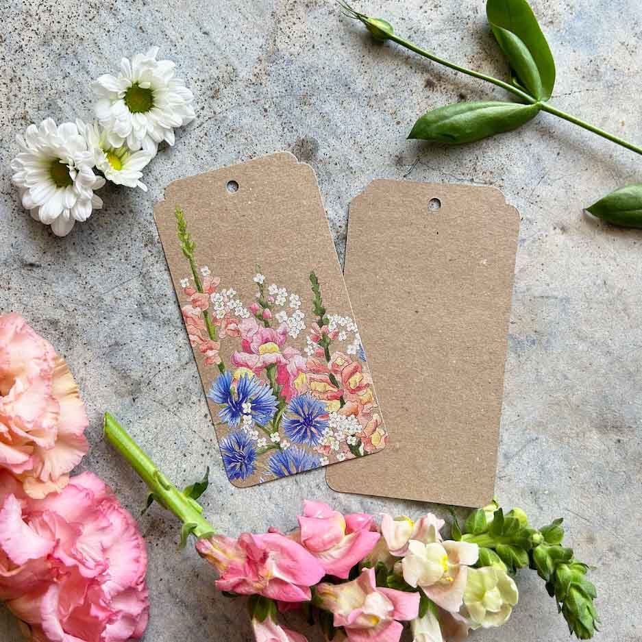 Spring Blooms Gift Tag 10 Pack image 3