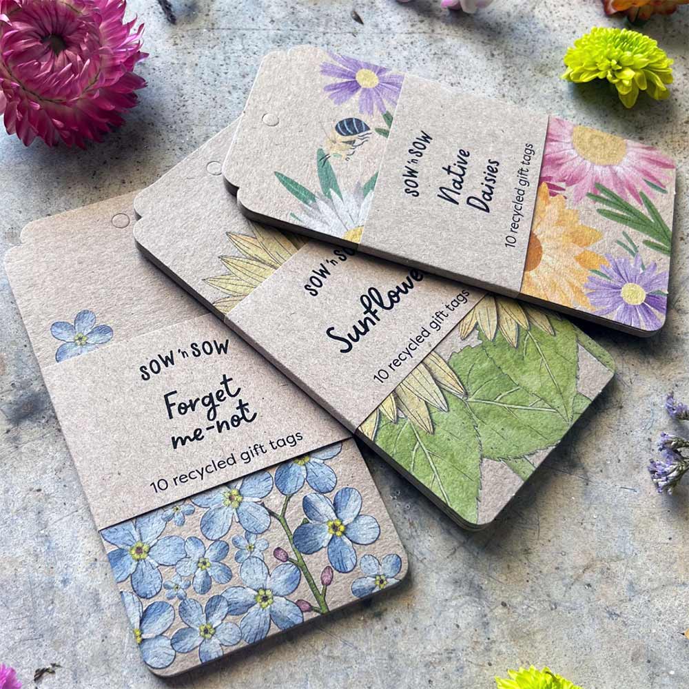 Any 6 Recycled Gift Tag Packs image 1