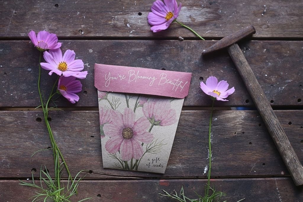 'You're Blooming Beautiful' limited edition Gift of Seeds image 2