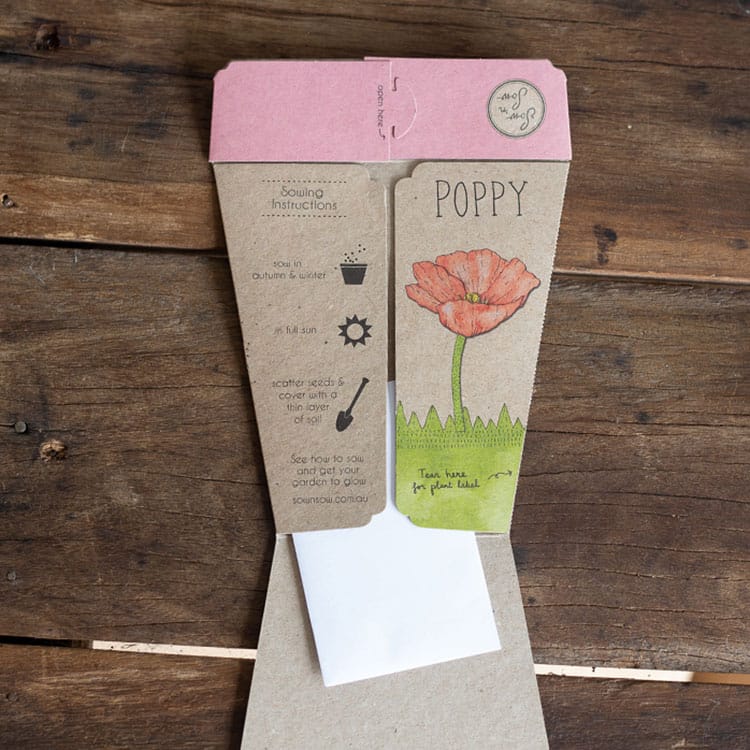 Poppy Gift of Seeds image 2