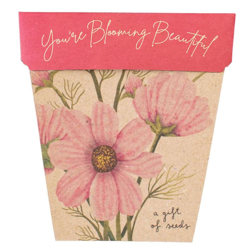 'You're Blooming Beautiful' Gift of Seeds