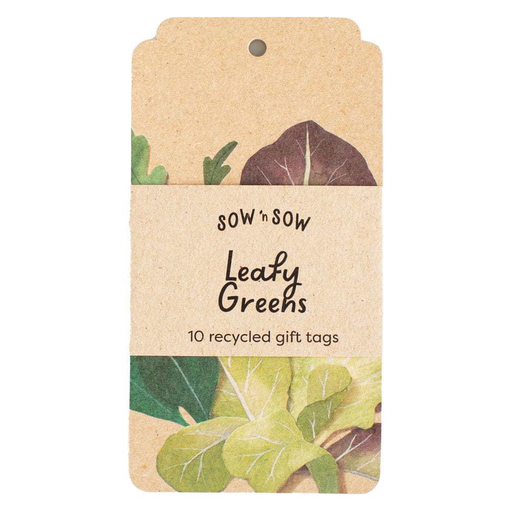 Leafy Greens Gift Tag 10 Pack image 0