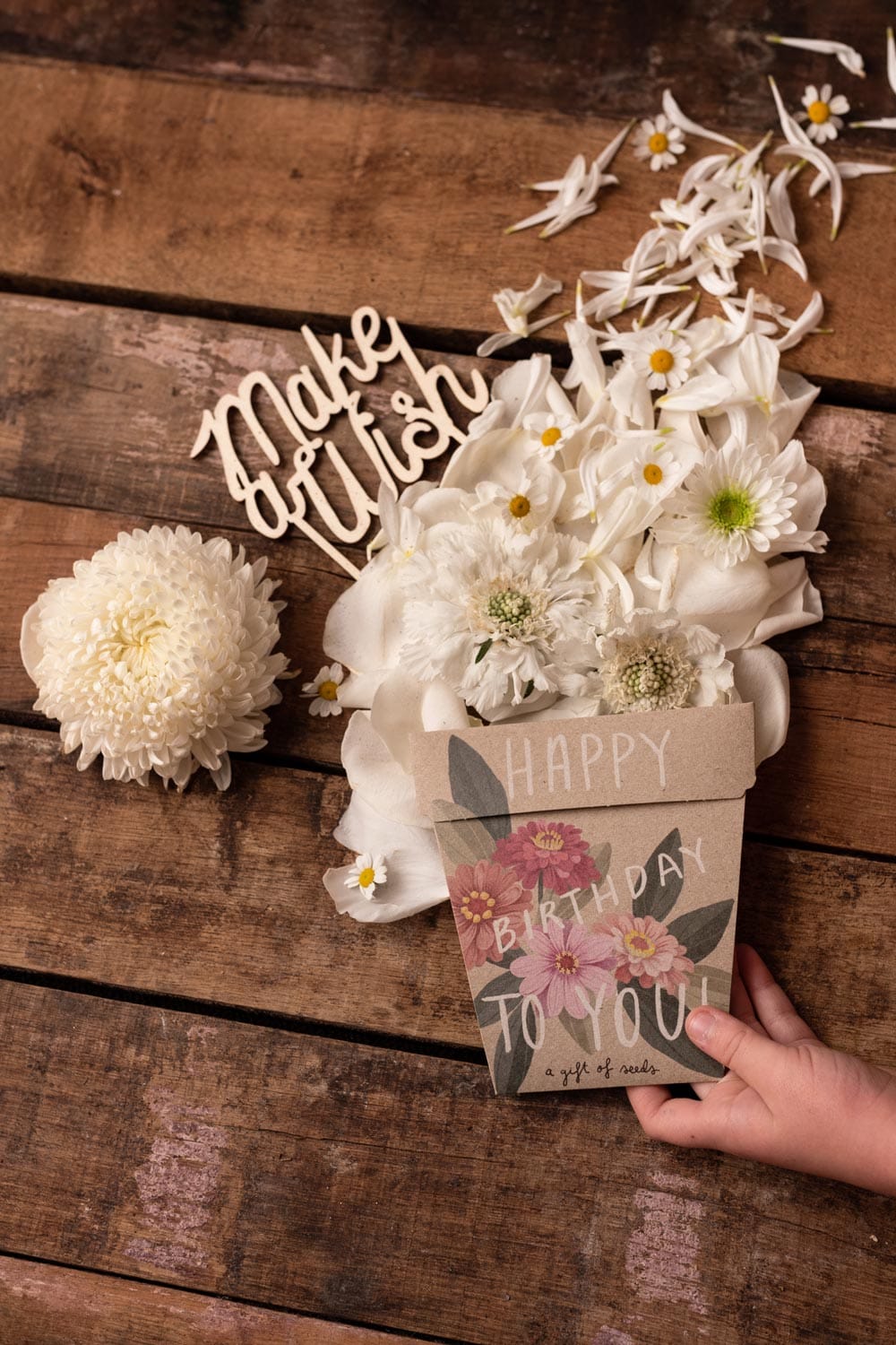 Happy Birthday Zinnia Gift of Seeds image 6