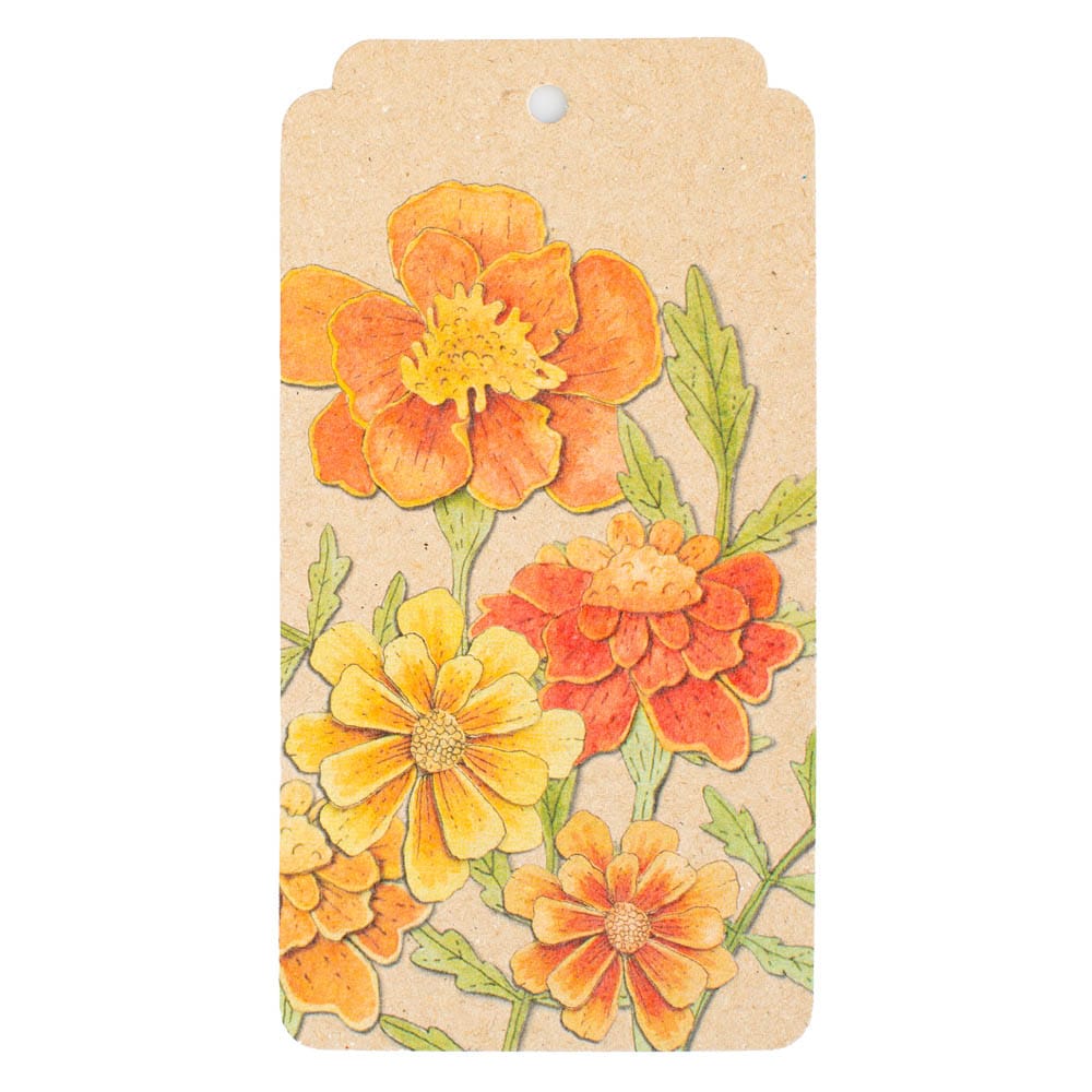 Marigold Gift Tag - 10 Pack image 1