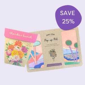 Plant Pot and Seeds Gift Set