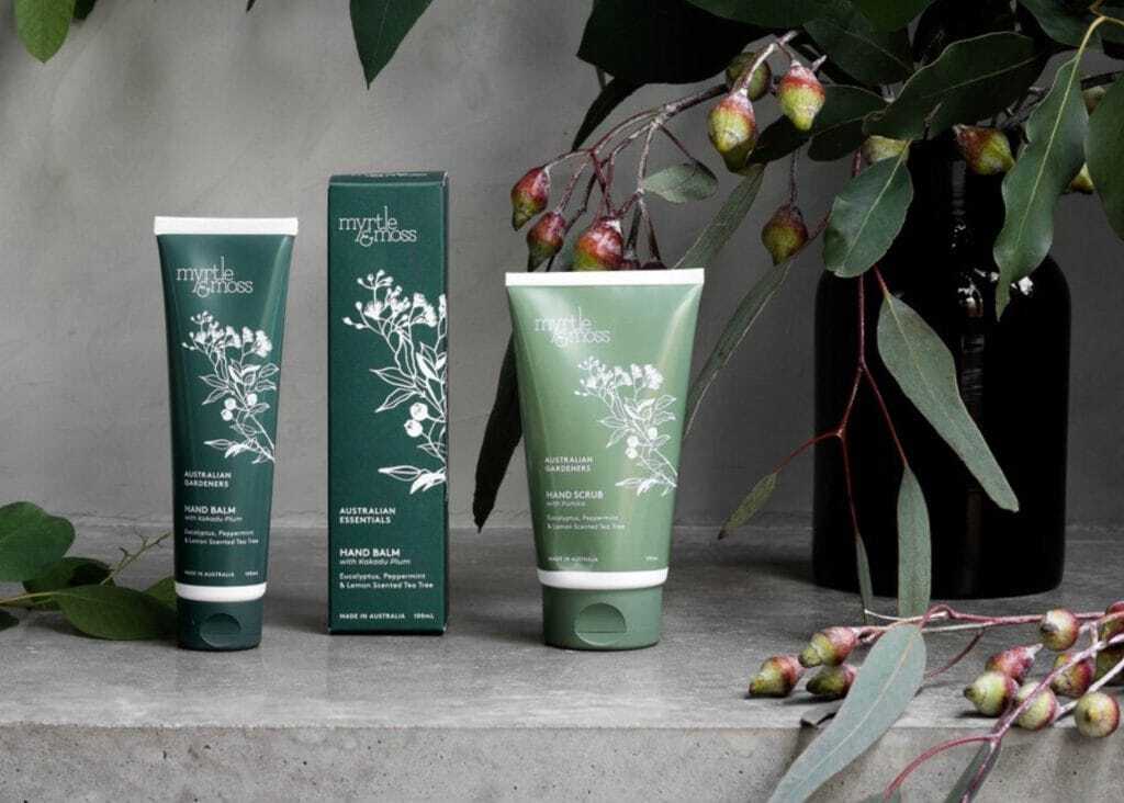 Hand balm to help nurture and protect the skin after a hard day’s work in the garden