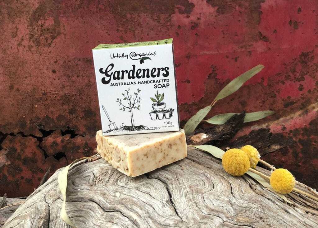 Soap specially designed for gardeners