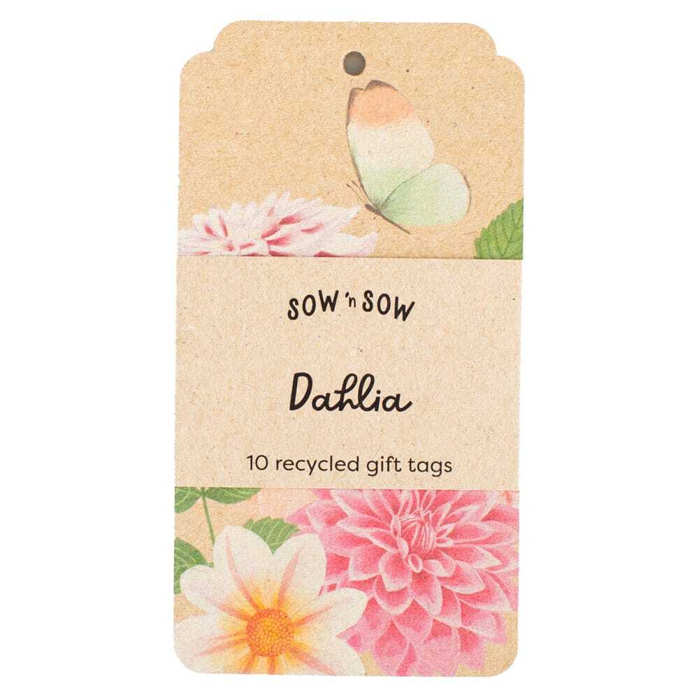 Dahlia Gift Tag 10 Pack