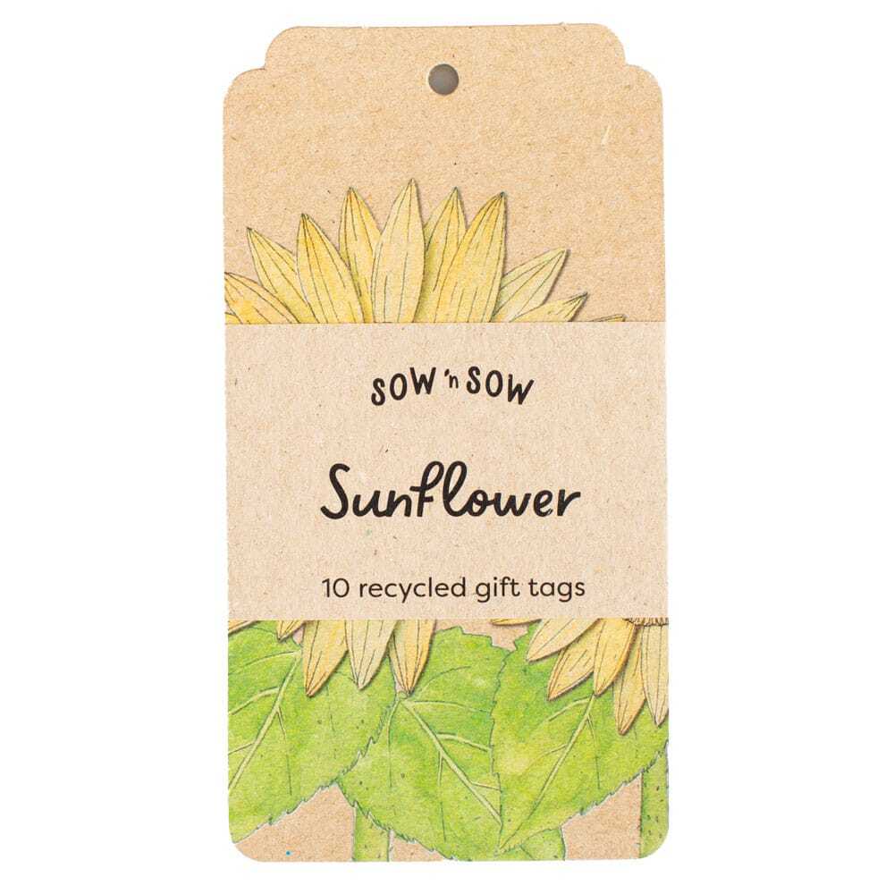 Sunflower Gift Tag 10 Pack
