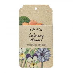 CULINARY Flowers Gift Tag