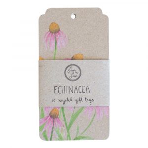 echinacea gift tag