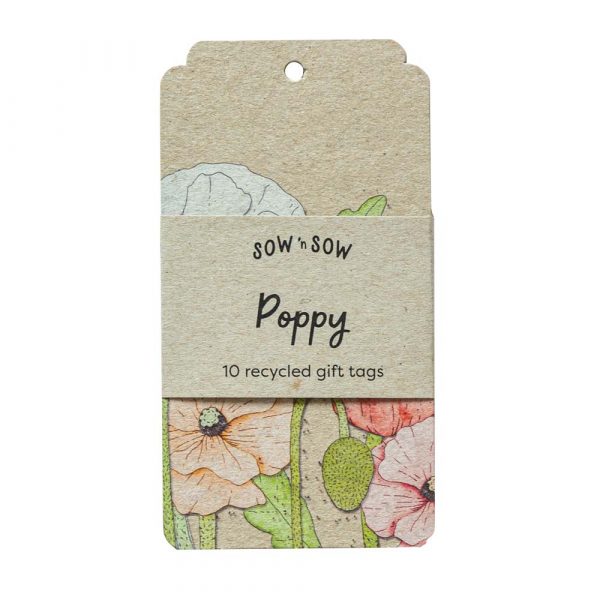 Poppy Gift Tag Set