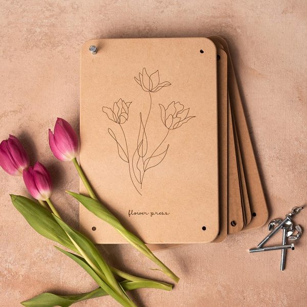 Flower Press Tulip Design
