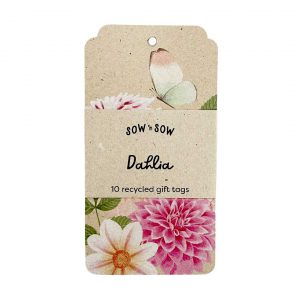Dahlia Gift Tag 10 Pack
