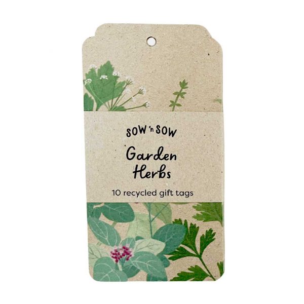 Garden Herbs Gift Tags