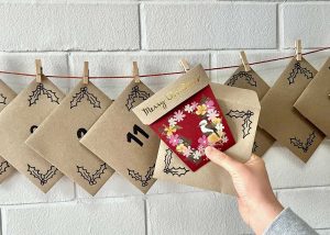 How to make a fun 12-day seed Christmas advent calendar