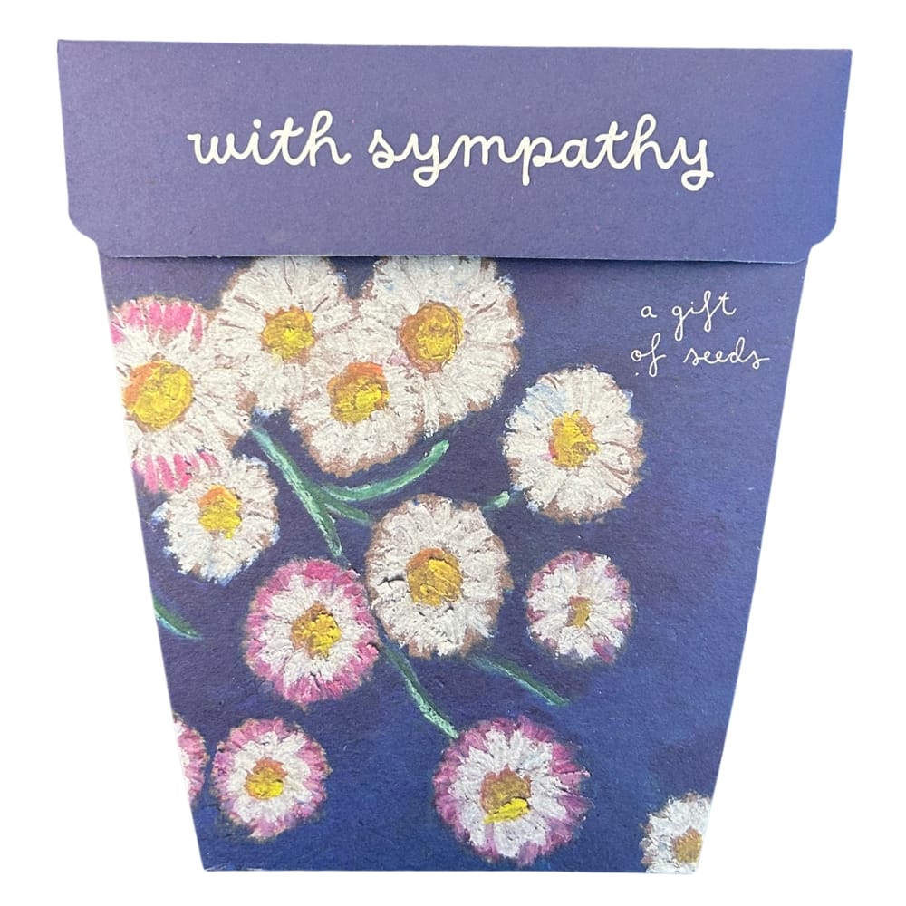 With Sympathy Gift of Seeds (ws)